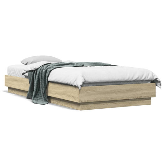 Giroletto con LED Rovere Sonoma 100x200 cm | homemem39