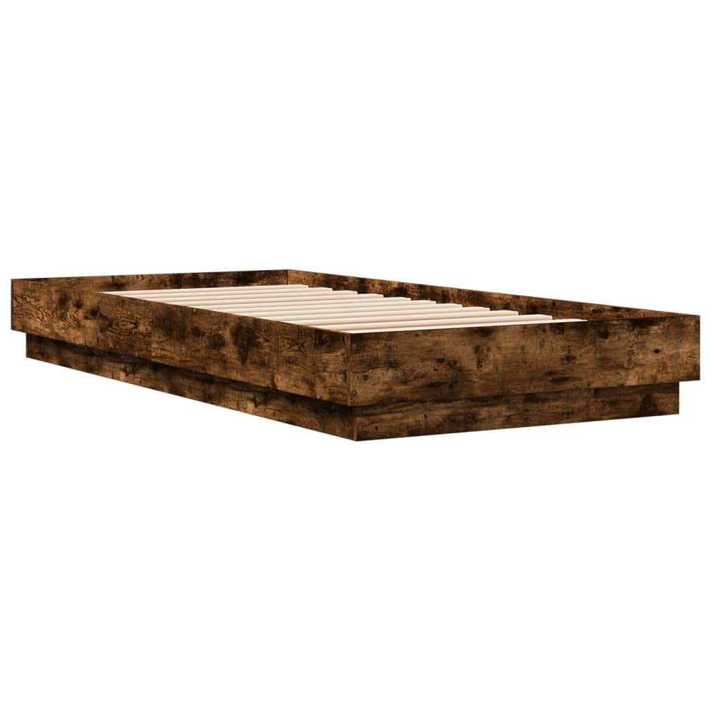 Giroletto con LED Rovere Fumo 100x200 cm | homemem39