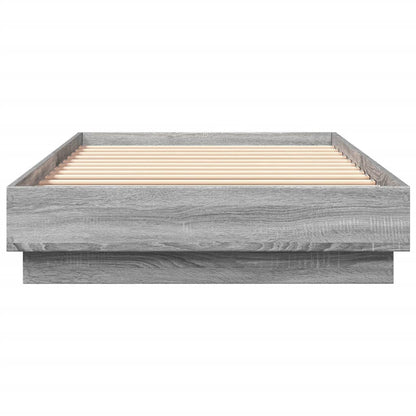 Giroletto con LED Grigio Sonoma 100x200 cm | homemem39
