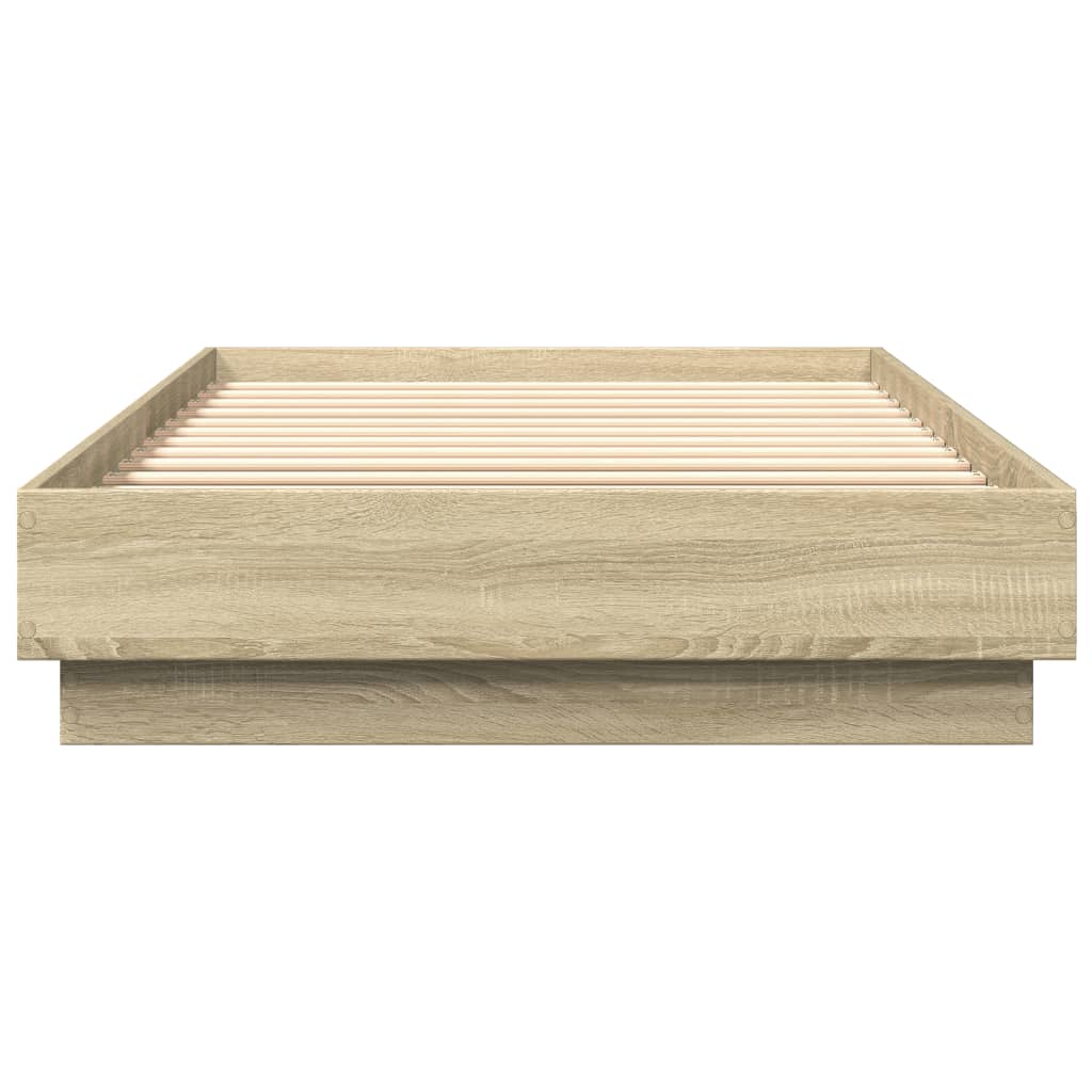 Giroletto con LED Rovere Sonoma 90x200 cm | homemem39