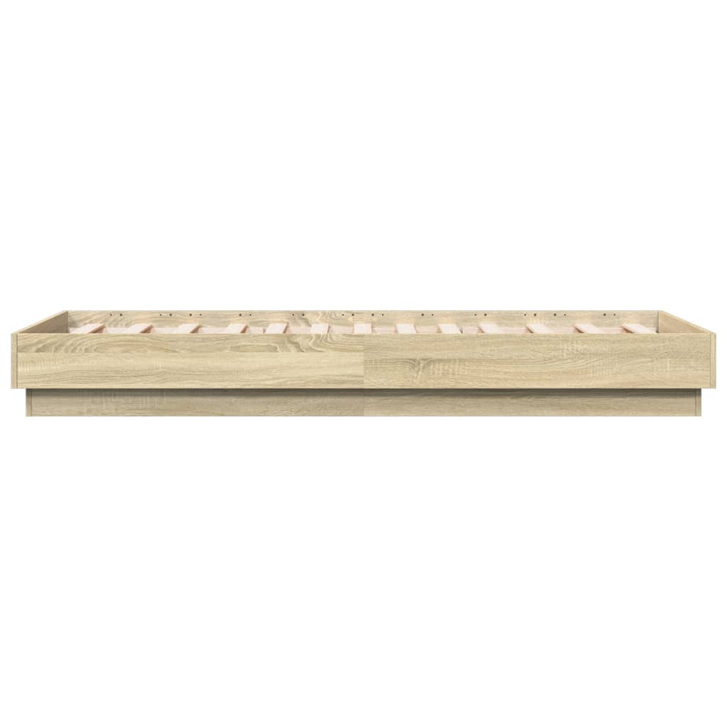 Giroletto con LED Rovere Sonoma 90x190 cm | homemem39