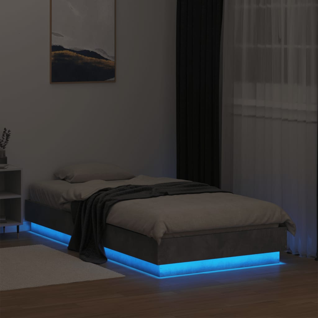 Giroletto con LED Grigio Cemento 75x190 cm - homemem39