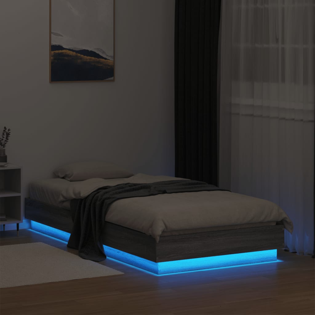 Giroletto con LED Grigio Sonoma 75x190 cm | homemem39