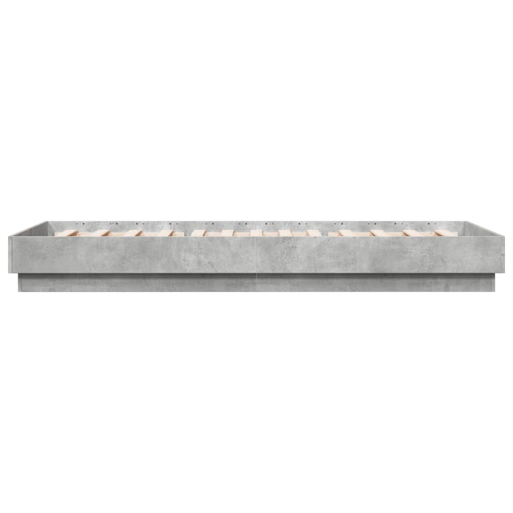 Giroletto Grigio Cemento 90x200 cm in Legno Multistrato | homemem39
