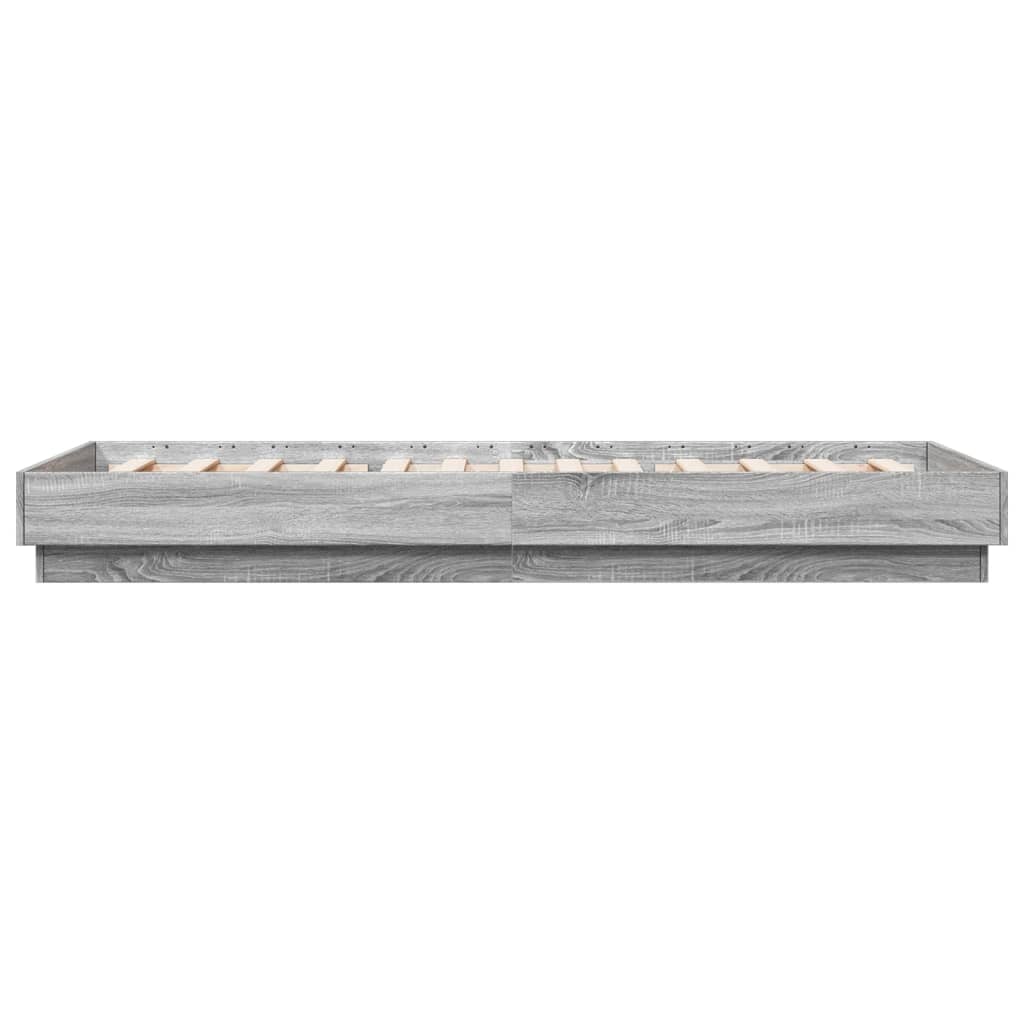 Giroletto Grigio Sonoma 90x200 cm in Legno Multistrato | homemem39