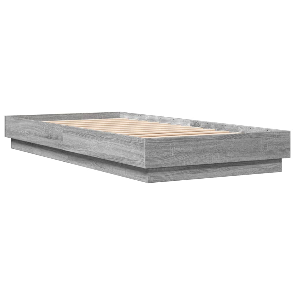 Giroletto Grigio Sonoma 90x200 cm in Legno Multistrato | homemem39