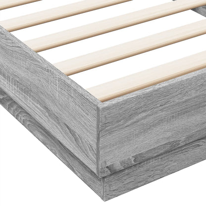 Giroletto Grigio Sonoma 90x200 cm in Legno Multistrato | homemem39