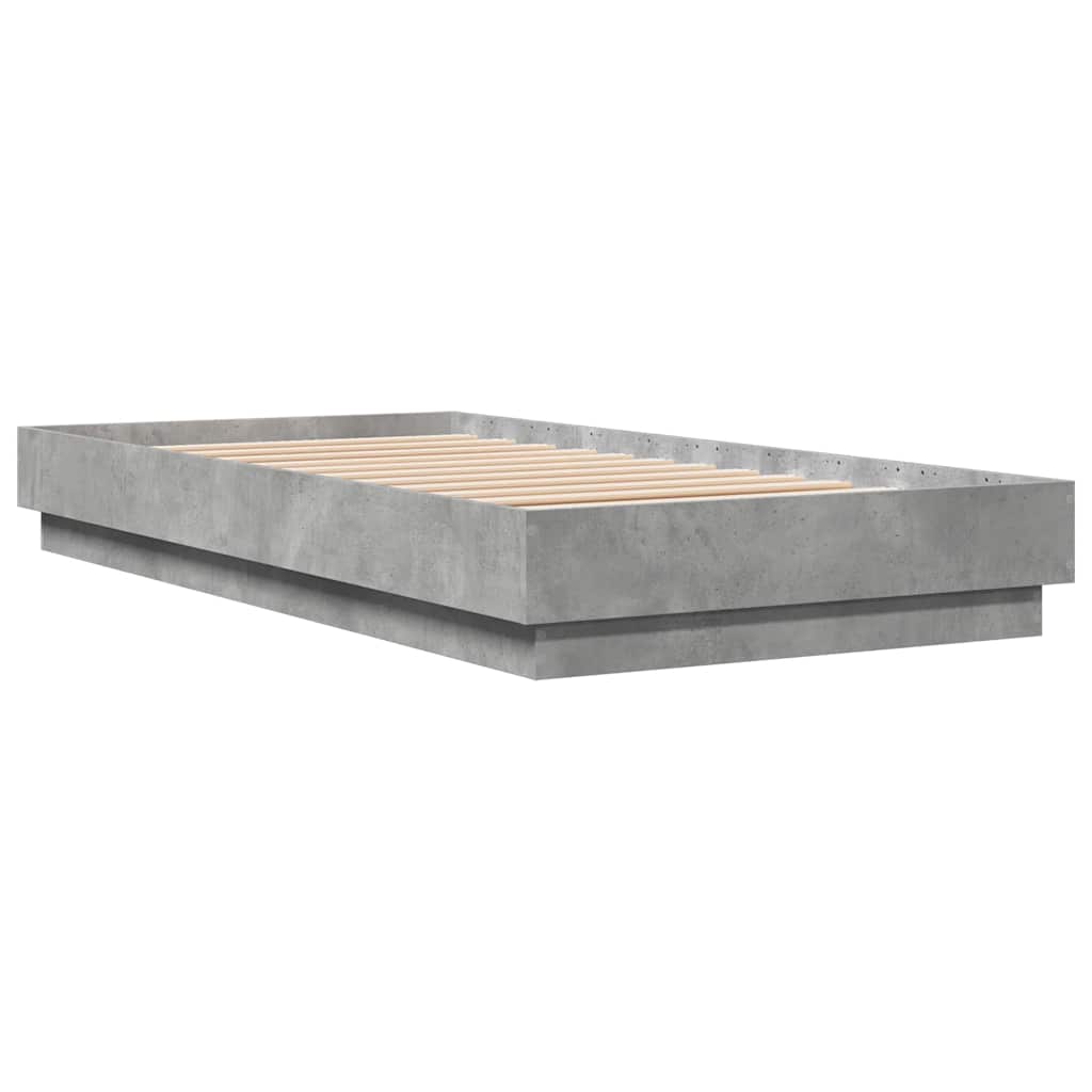 Giroletto Grigio Cemento 90x190 cm in Legno Multistrato | homemem39