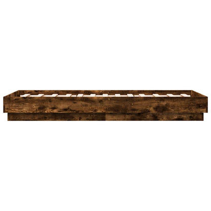 Giroletto senza Materasso Rovere Fumo 90x190 cm in Truciolato