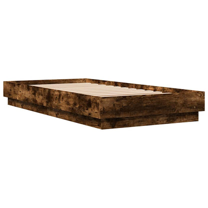 Giroletto senza Materasso Rovere Fumo 90x190 cm in Truciolato