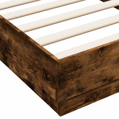 Giroletto senza Materasso Rovere Fumo 90x190 cm in Truciolato