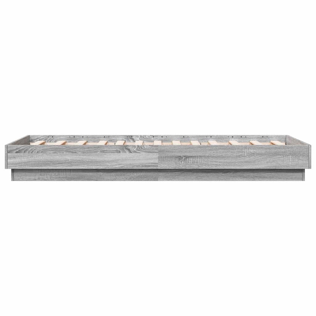 Giroletto Grigio Sonoma 90x190 cm in Legno Multistrato | homemem39