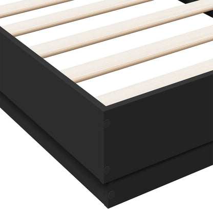 Giroletto Nero 75x190 cm in Legno Multistrato | homemem39
