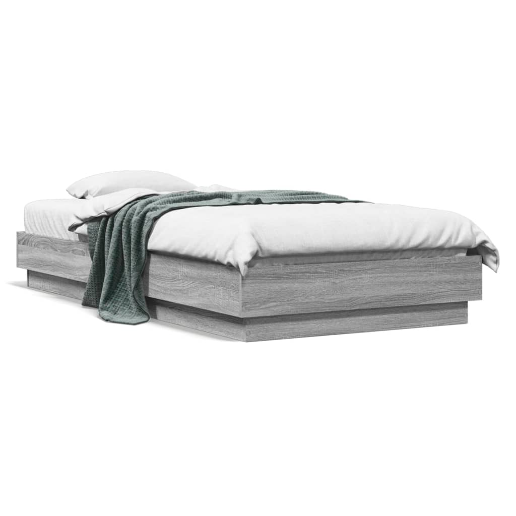 Giroletto Grigio Sonoma 75x190 cm in Legno Multistrato | homemem39