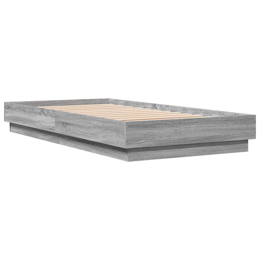 Giroletto Grigio Sonoma 75x190 cm in Legno Multistrato | homemem39