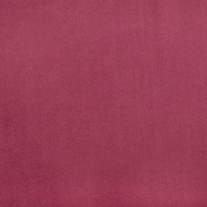 Set di Divani 2 pz Rosso Vino in Velluto