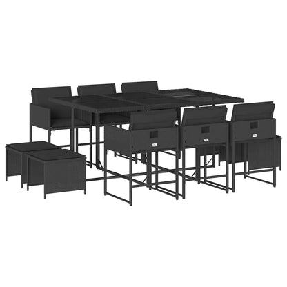 Set da Pranzo da Giardino 11 pz con Cuscini