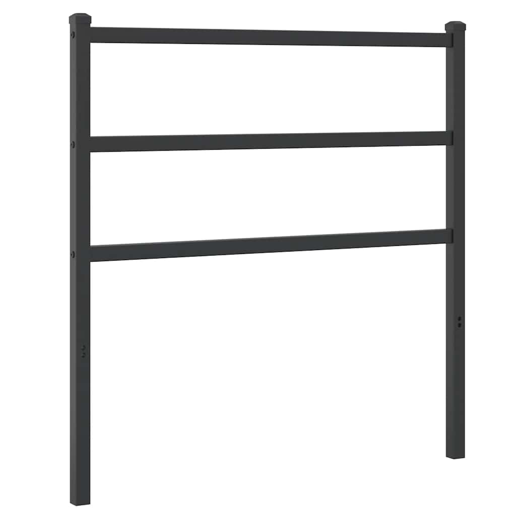 Testiera di Ricambio in Metallo Nero 90 cm | homemem39