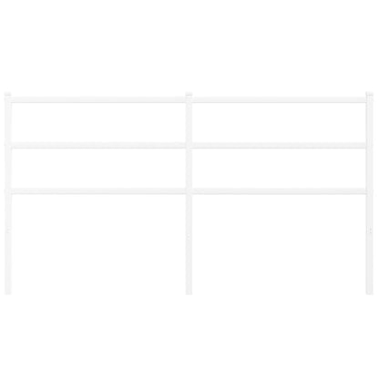 Testiera in Metallo Bianco 160 cm