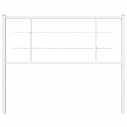 Testiera in Metallo Bianco 107 cm