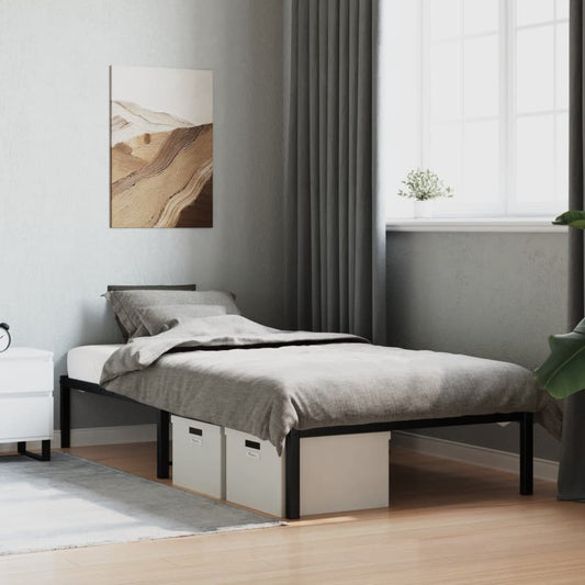 Giroletto in Metallo Nero 100x200 cm | homemem39