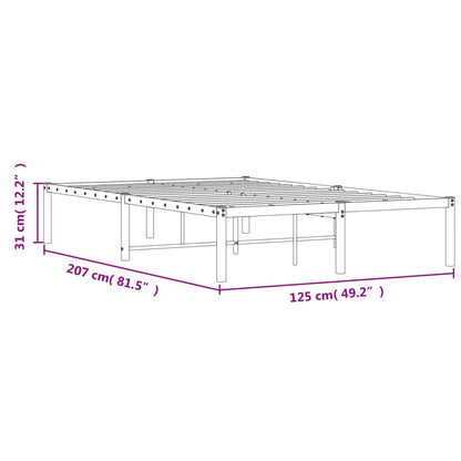 Giroletto in Metallo Nero 120x200 cm | homemem39