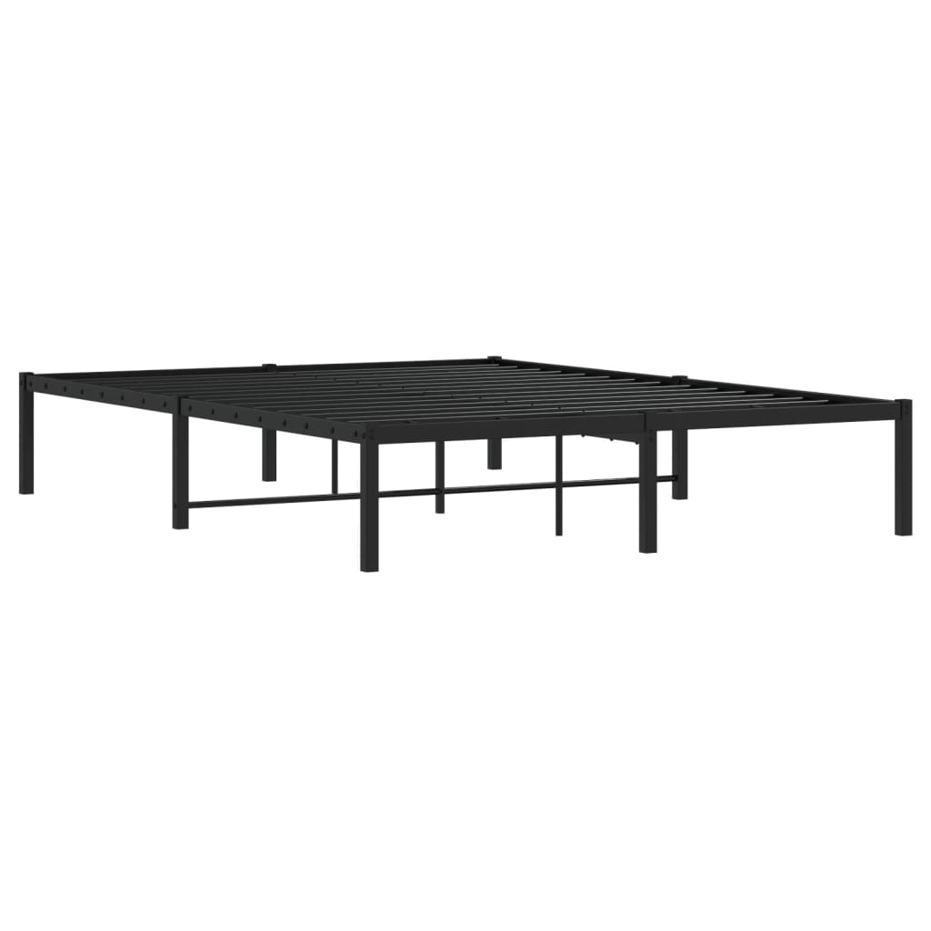 Giroletto in Metallo Nero 140x190 cm | homemem39