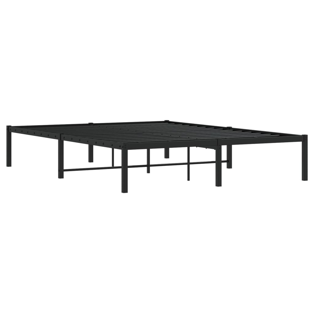 Giroletto in Metallo Nero 140x200 cm | homemem39