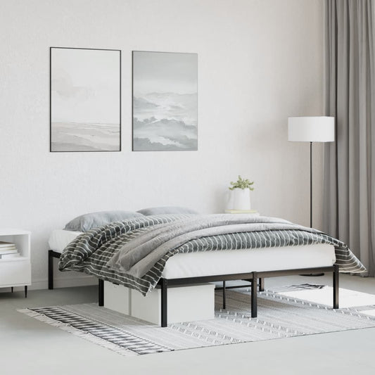 Giroletto in Metallo Nero 140x200 cm | homemem39