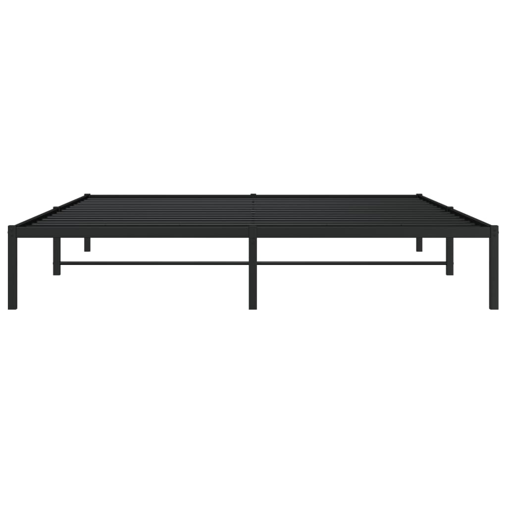 Giroletto Metallo Nero 180x200 cm | homemem39