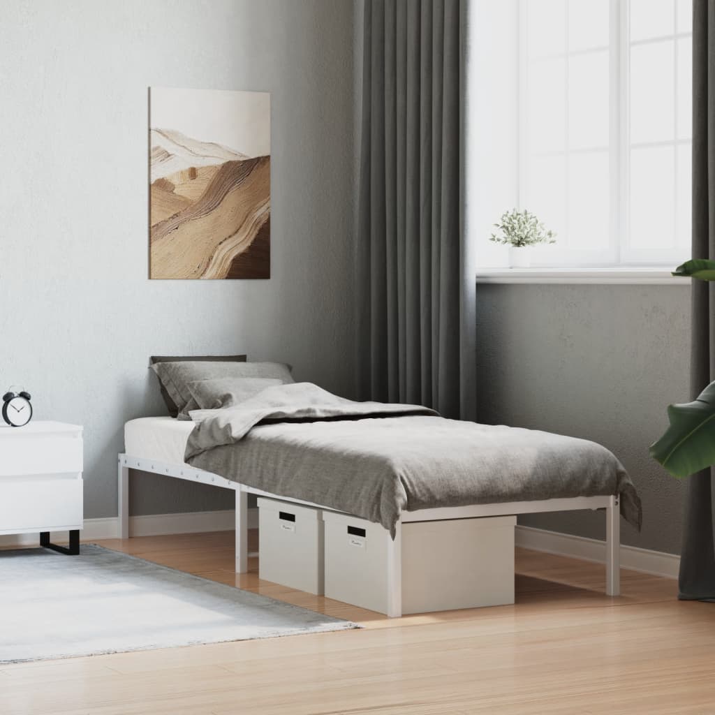 Giroletto in Metallo Bianco 80x200 cm | homemem39