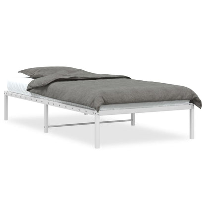 Giroletto in Metallo Bianco 100x190 cm | homemem39