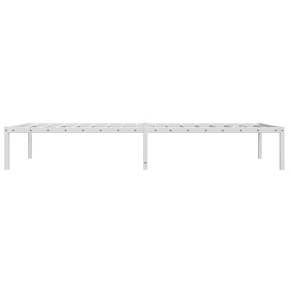 Giroletto in Metallo Bianco 100x190 cm | homemem39