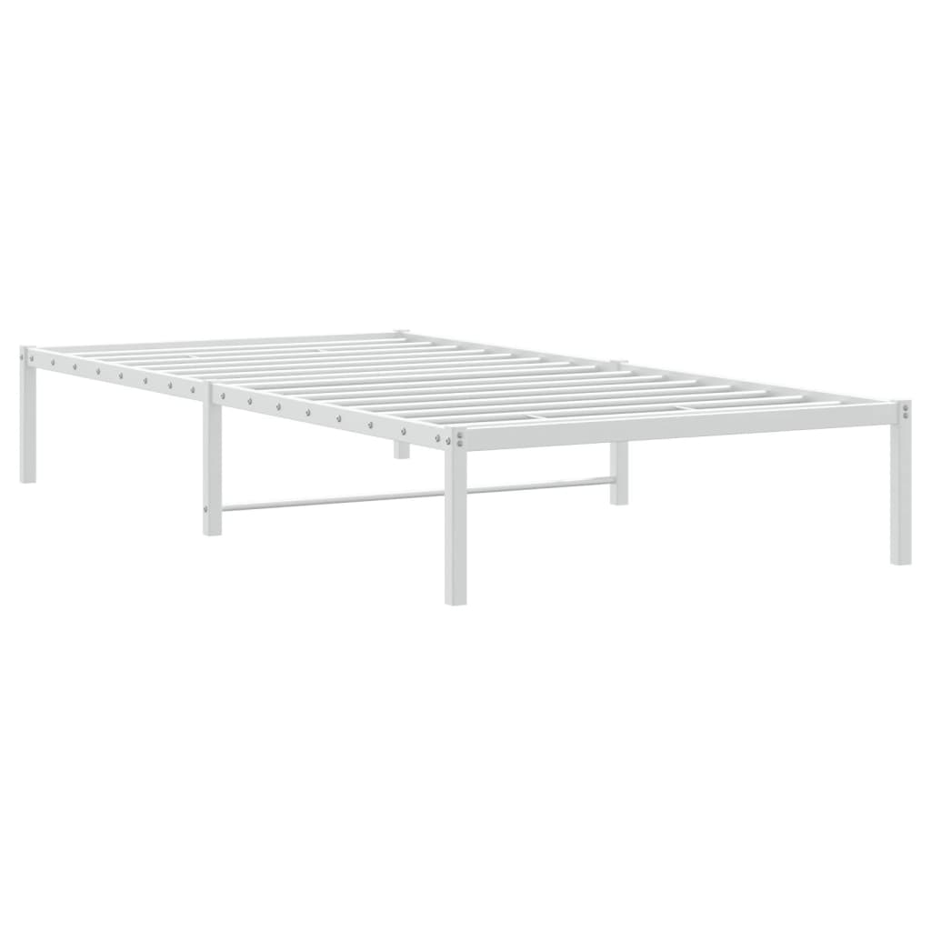 Giroletto in Metallo Bianco 100x190 cm | homemem39