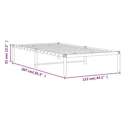 Giroletto Metallo Bianco 107x203 cm | homemem39