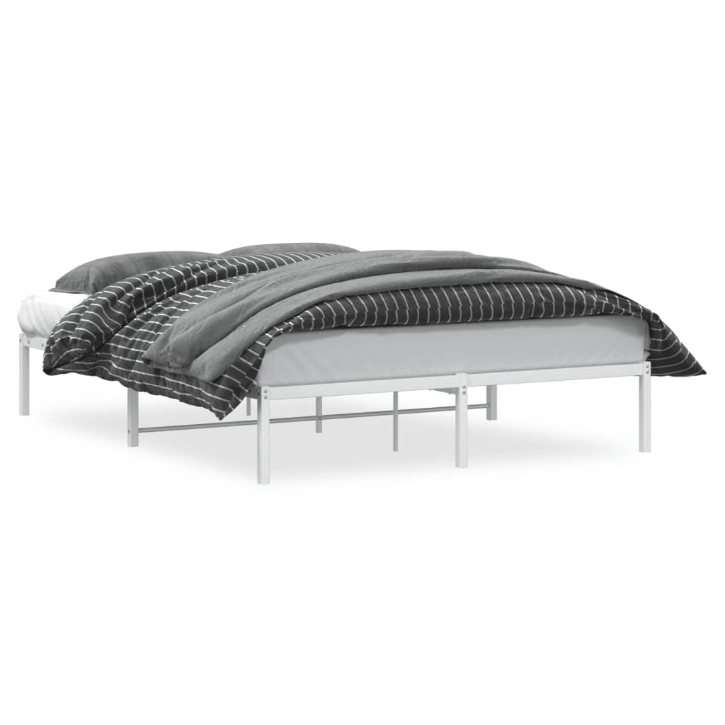 Giroletto in Metallo Bianco 150x200 cm | homemem39