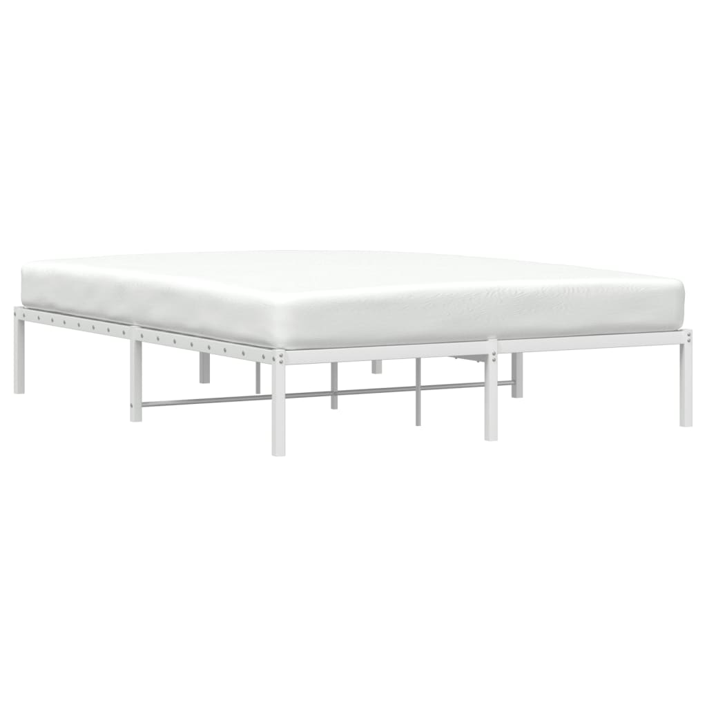 Giroletto in Metallo Bianco 150x200 cm | homemem39