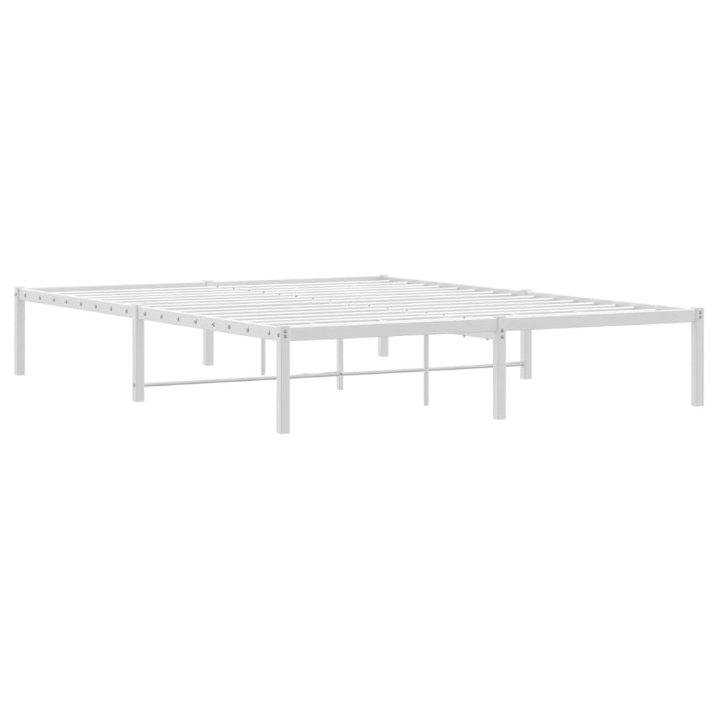 Giroletto in Metallo Bianco 150x200 cm | homemem39