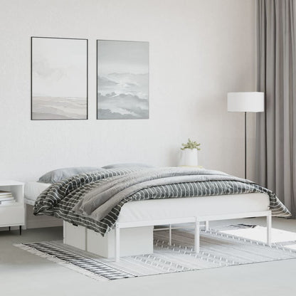 Giroletto in Metallo Bianco 150x200 cm | homemem39