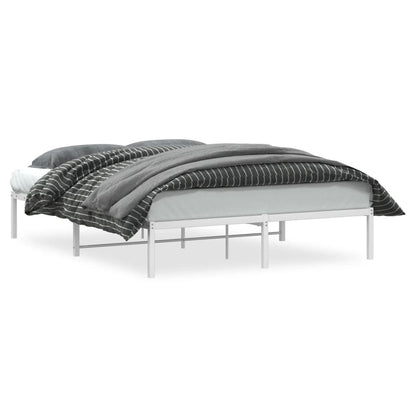 Giroletto in Metallo Bianco 160x200 cm | homemem39
