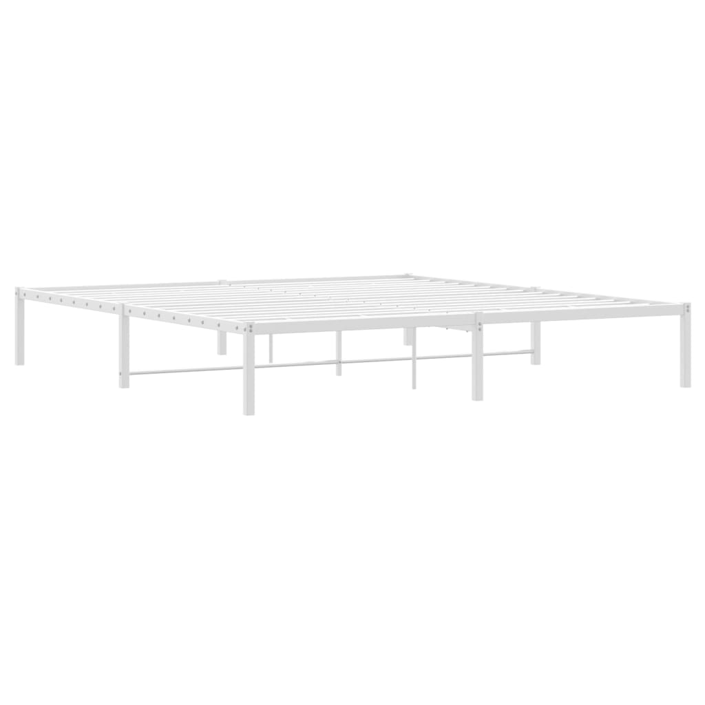 Giroletto Metallo Bianco 180x200 cm | homemem39