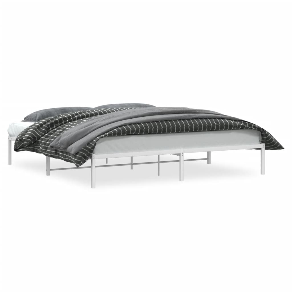 Giroletto Metallo Bianco 193x203 cm | homemem39