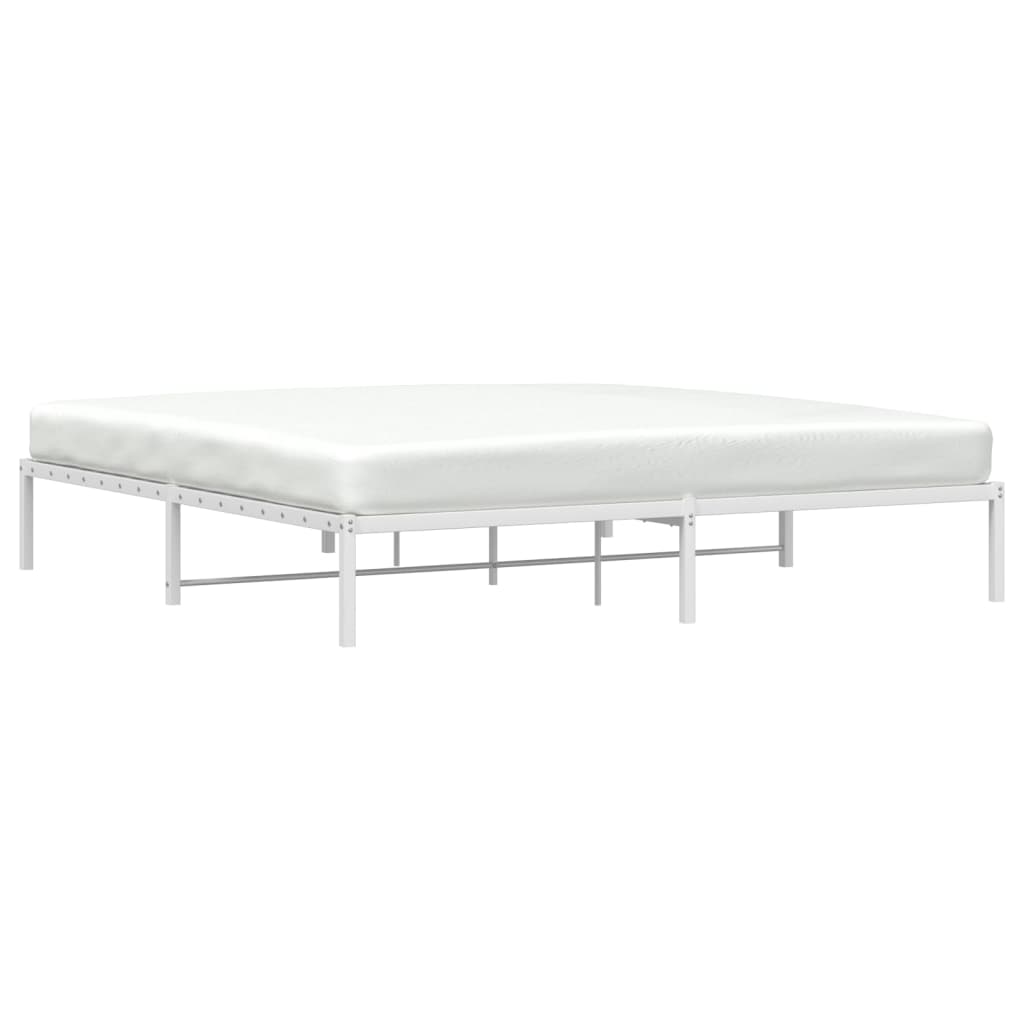 Giroletto Metallo Bianco 193x203 cm | homemem39