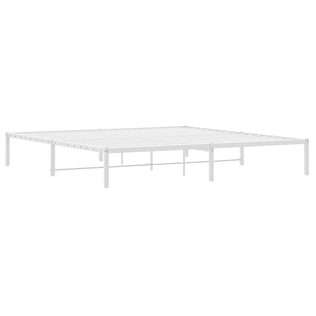 Giroletto Metallo Bianco 193x203 cm | homemem39