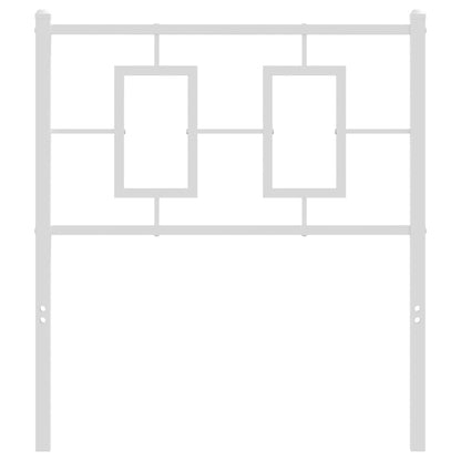 Testiera di Ricambio in Metallo Bianco 75 cm | homemem39