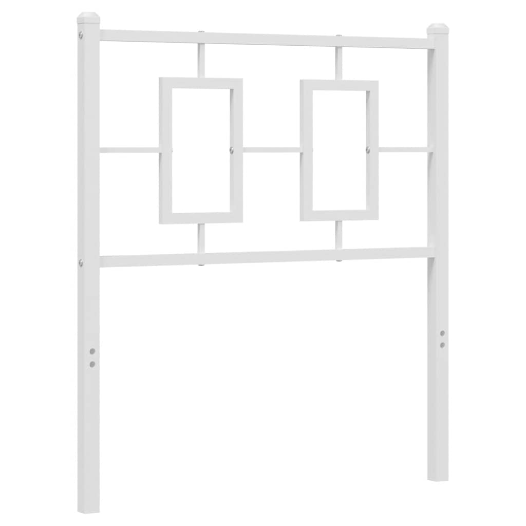 Testiera di Ricambio in Metallo Bianco 75 cm | homemem39