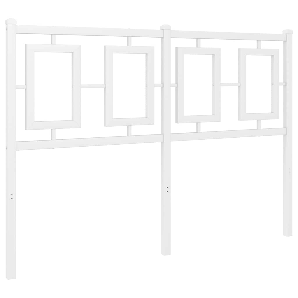 Testiera di Ricambio in Metallo Bianco 120 cm | homemem39