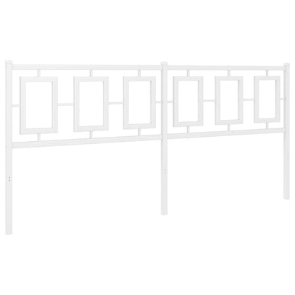 Testiera di Ricambio in Metallo Bianco 180 cm | homemem39