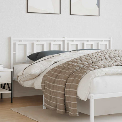 Testiera di Ricambio in Metallo Bianco 180 cm | homemem39