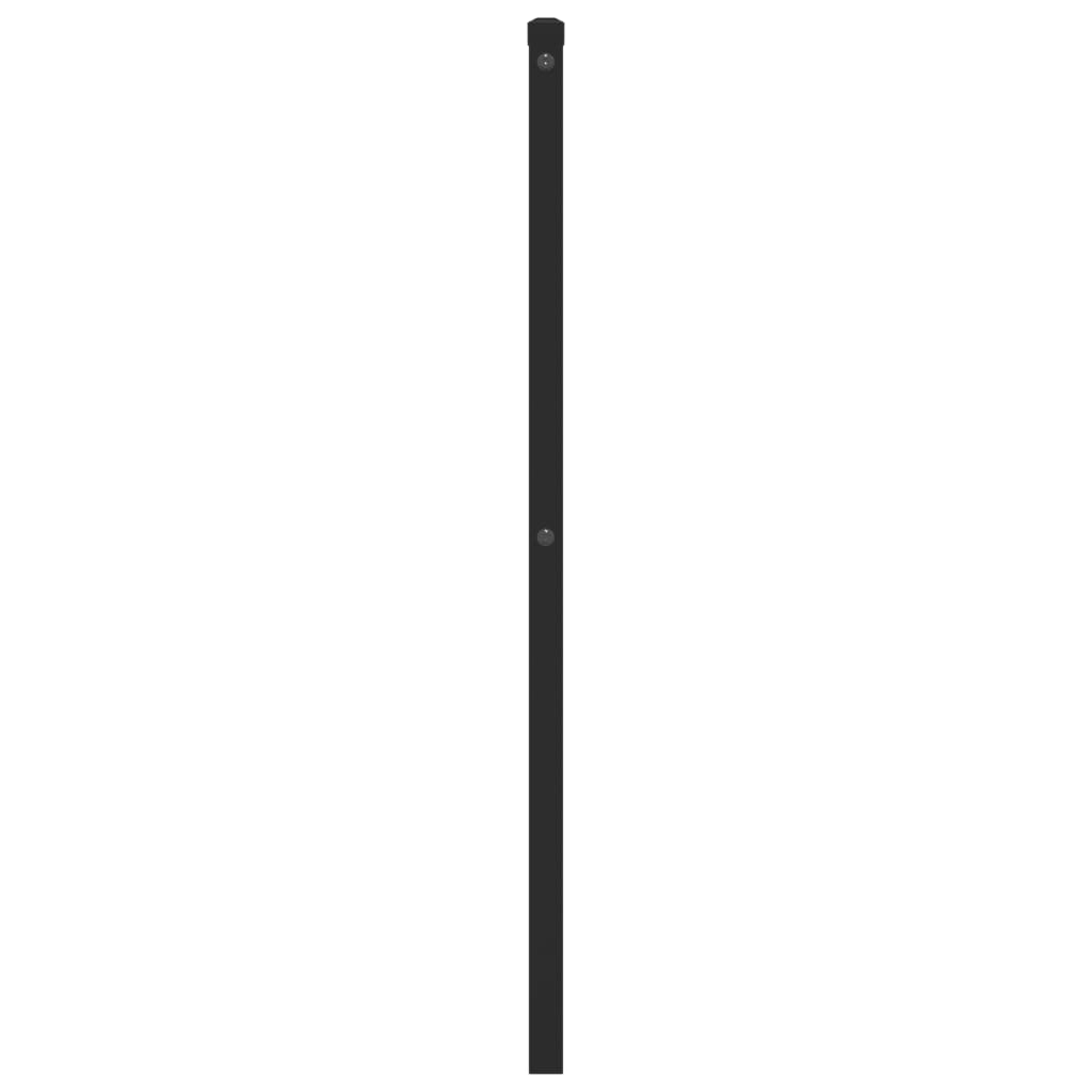 Testiera di Ricambio in Metallo Nero 100 cm | homemem39
